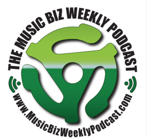 Musicbiz weekly podcast logo
